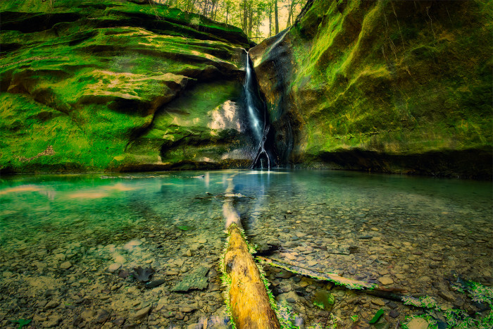 Rockstall Falls ISO:100 - f/11 - 8mm - HDR