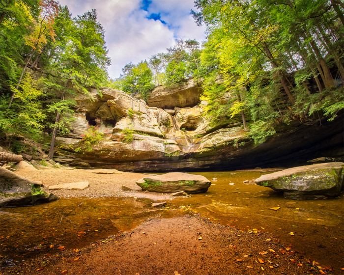 Cedar Rocks ISO:100 - f/8 - 8mm - 1/15 sec