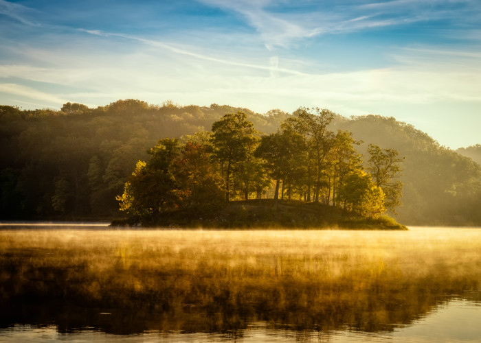 Hargus Lake Island ISO:100 - f/11 - 55mm - 1/200 sec