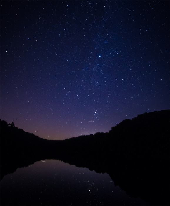 Rose Lake Star Reflection  ISO:1600 - f/2 - 12mm - 15 seconds