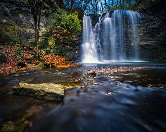 Hayden Falls November ISO:100 - f/5.6 - 10mm - 101 sec - 10 stop ND