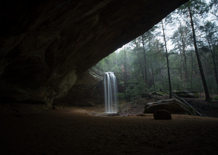 Ash Cave Falls RAW ISO:200 - f/7.1 - 10mm - 63 sec - 10 stop ND filter