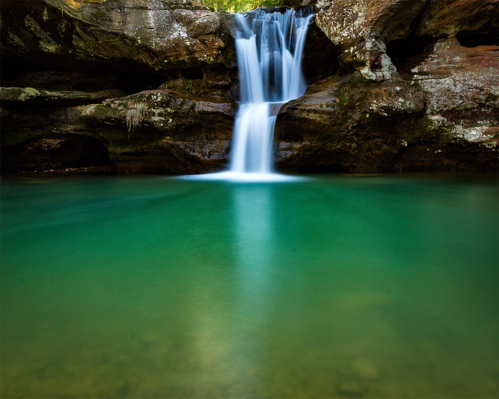 Old Man Upper Falls ISO:100 - f/16 - 20mm - 30 sec. 5 stop ND filter