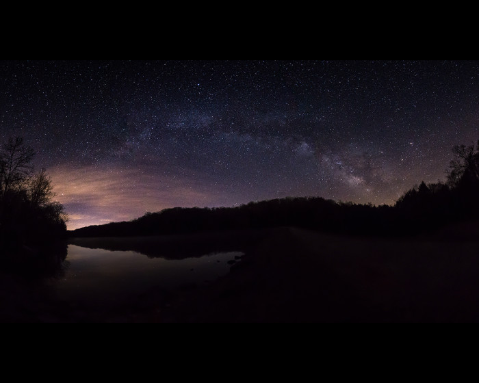 Rose Lake Full Milky Way ISO:3200 - f/2.8 - 8mm - 10 x 10 seconds