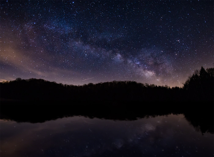 Rose Lake Milky Way Reflection ISO:1600 - f/2.8 - 8mm - 30 sec