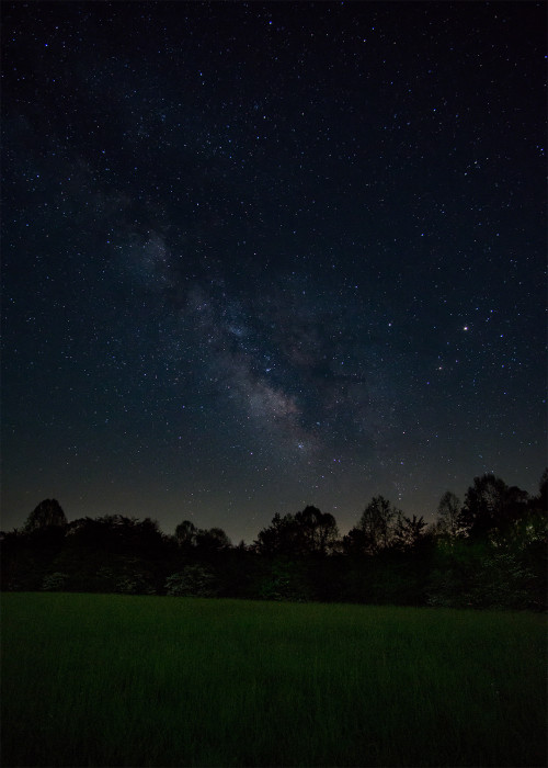 Hocking Hill Milky Way Vertical 