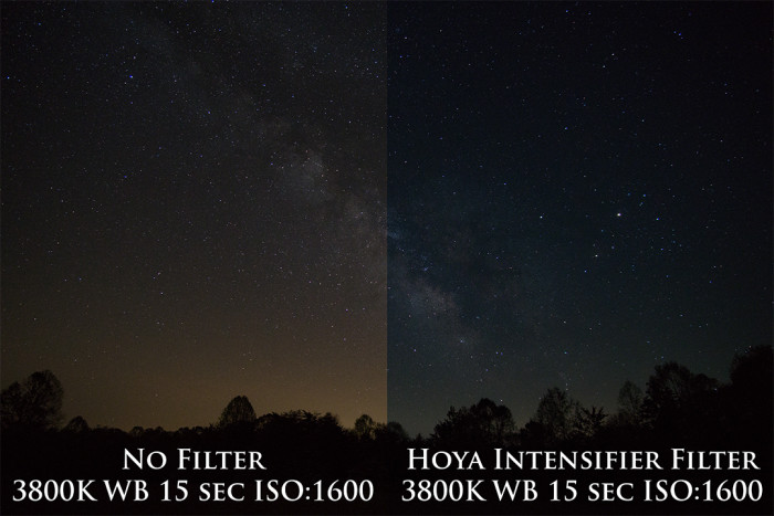 Hoya Intensifier Filter Comparison